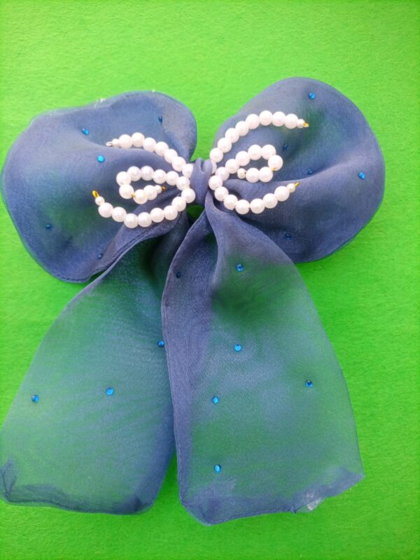 handmade organza bow