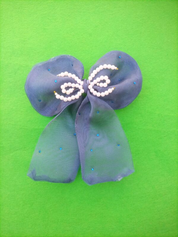 handmade organza bow - Image 4