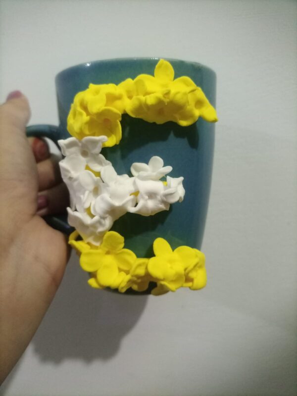 Handmade Clay Art on Mug