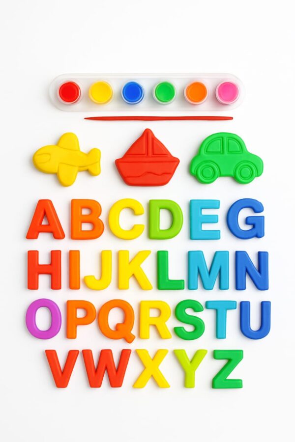 🎨 Ceramic Alphabet & Toy Painting Kit – Fun, Educational & Screen-Free!